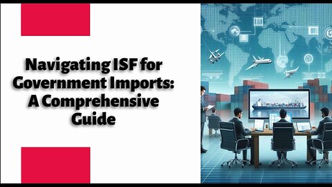 ISF for Government Agencies Unveiled