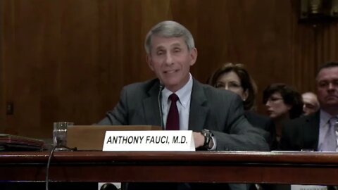 DR Fauci's Opening Statement To Congress 2012 On The Risk Of Dual Research Gain of Function