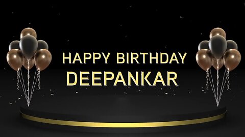 Wish you a very Happy Birthday Deepankar