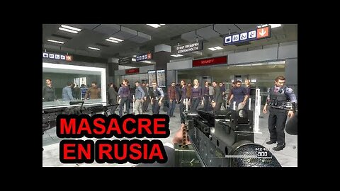 LA PROGRAMMAZIONE PREDITTIVA NEL VIDEOGIOCO CALL OF DUTY MODERN WARFARE 2 DEL 2009 DI UN EVENTO TRAGICO IN RUSSIA NEL 2024 TIPO UNA SPARATORIA IN UN AEROPORTO RUSSO NON SI SA SE A MOSCA O UN ALTRO