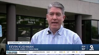 The Queen City Book Bank has a new location