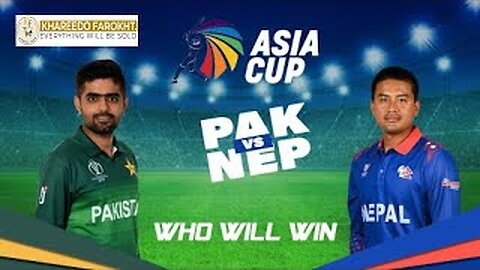 Asia Cup 2023 | Match 1 Pakistan VS Nepal Highlights