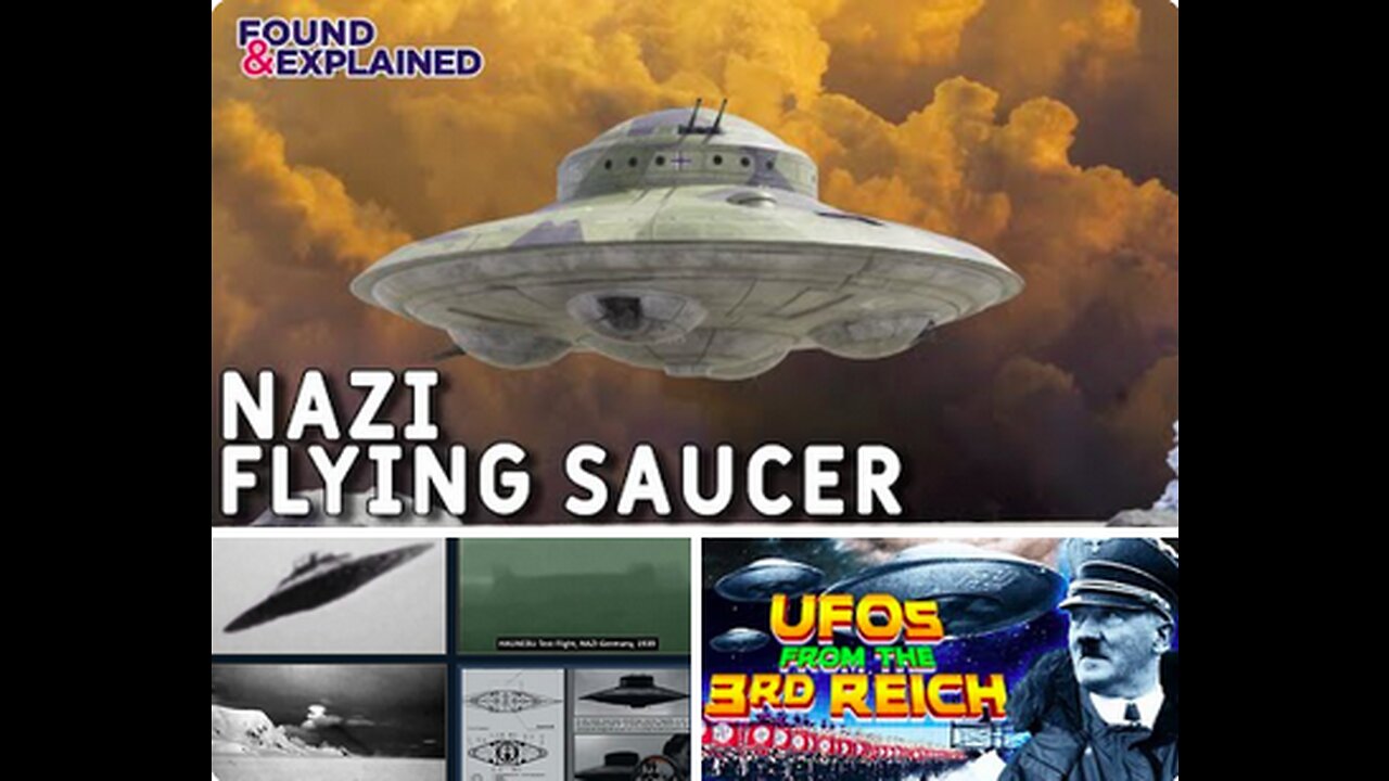 The Legendary Nazi UFO - FLYING SAUCERS