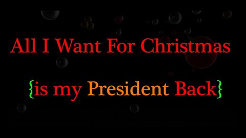 Billy Falcon performs - All I Want For Christmas Is My President Back