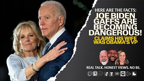 Biden's Daily Gaffes Are Increasing And Becoming Dangerous!!