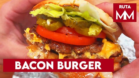 esta hamburguesa te la preparan al gusto | Ruta Mexico Manhattan | Five Guys