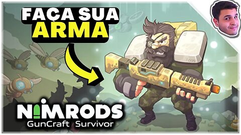 FAÇA SUA ARMA NO ROGUELIKE SURVIVAL NIMRODS GUNCRAFT SURVIVOR