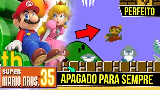 Jogo do Mario DELETADO para Sempre - Super Mario 35 #shorts