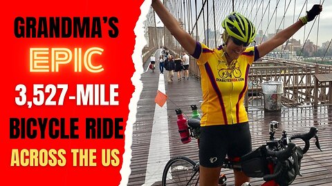 Tracy Herbert’s Inspiring Cross-Country 3,527-Mile Bicycle Journey: Golden Gate Bridge to Brooklyn Bridge!