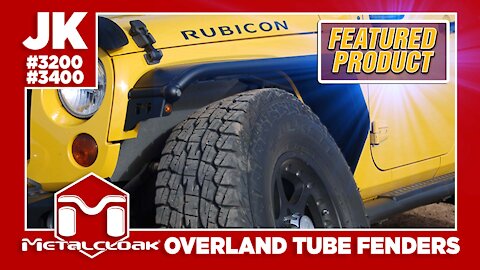 Featured Product: Overland Tube Fenders, JK Wrangler, Front