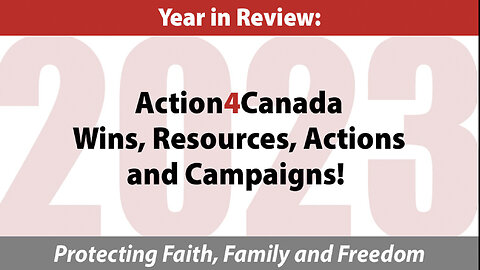 Action4Canada 2023 Year in Review: Compilation of Campaigns and Empower Hour Guests