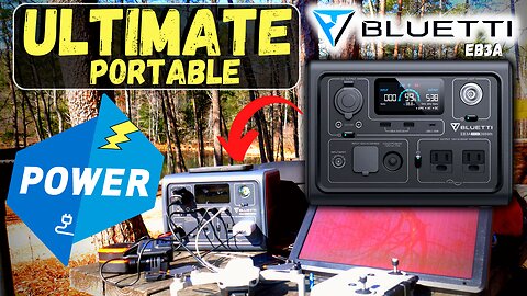 Portable Power Station Review "Bluetti EB3A"