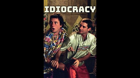 IDIOCRACY Opening Scene (2006) Mike Judge <It´is spiritual darkness you're witnessing>