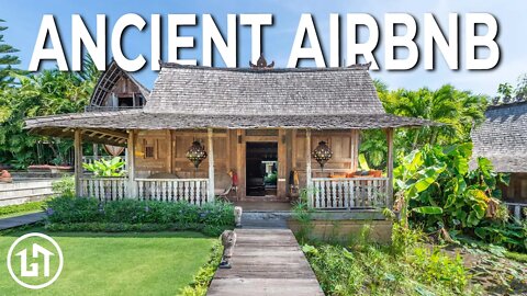 ANCIENT Wooden Tiny House in Paradise