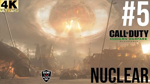 Call of Duty Modern Warfare Remastered #5 NUCLEAR 4K 60fps PS4 Pro #cod #codmw
