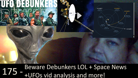 Live Chat with Paul; -175- UFO dramarama + vid analysis + Space News and more!