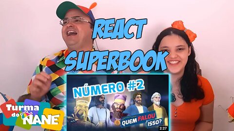 SUPERBOOK QUEM FALOU ISSO #2 - REACT