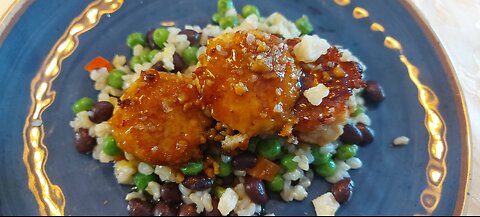 Chicken Meatballs - Terrayaki