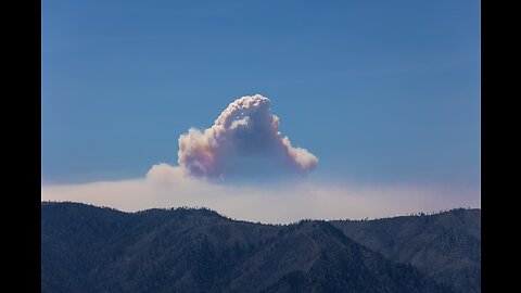 Flat Fire Fire Cloud Timelapse