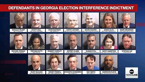Defendant's in Georgia election interference indictment