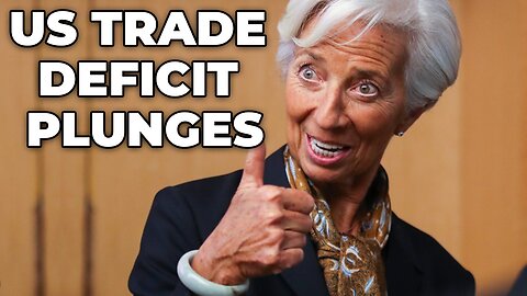 US Trade Deficit PLUNGES