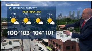 Record Heat Possible Today