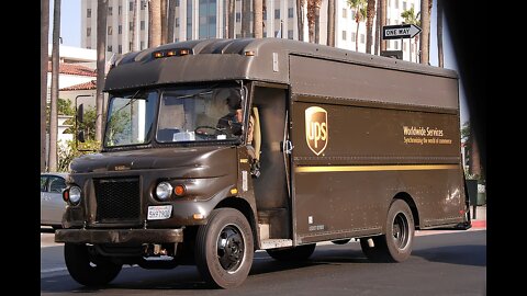 (38) UPS Truck diesel (Ver. 1) Full video