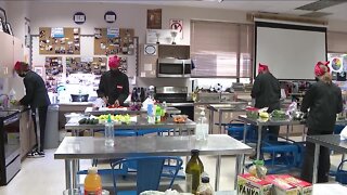 Local high school students compete to send food into space