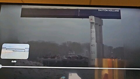 Arkansas River Barge Collides With Bridge South of Sallisaw, Oklahoma 03/30/2024