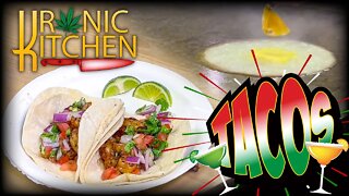 KRONIC KITCHEN - INFUSED SHRIMP TACOS RECIPE