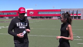 100 Yards With Tina Nguyen: UNLV head football coach Marcus Arroyo