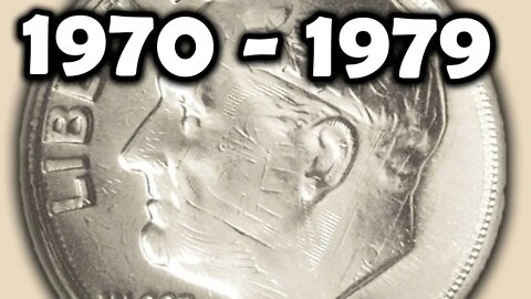 1970's DIMES TO LOOK FOR IN POCKET CHANGE - RARE DIMES WORTH MONEY