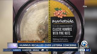 Hummus recalled over listeria concerns