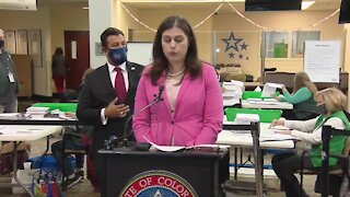 Colo. secretary of state, Denver clerk and recorder give update on ballot returns