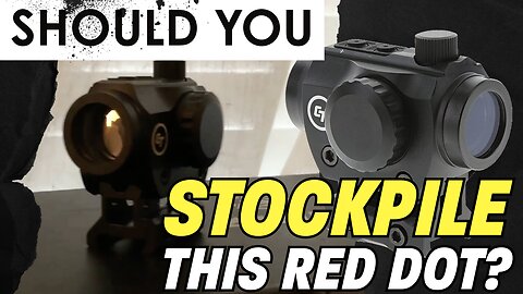 Should you stockpile this cheap red dot? (Crimson Trace CTS-25)