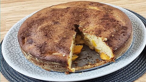 Everyone is looking for this recipe - Amazing Peach Cake Recipe