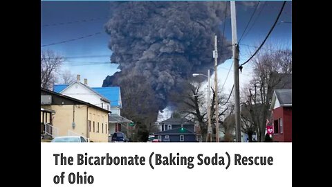 BAKING SODA Secret Weapon: Against Ohio TOXIC CLOUD? 2023-