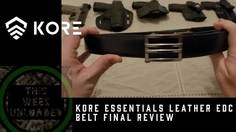 Kore Essentials Leather Belt Final Review