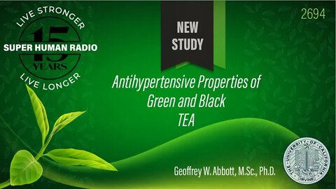 Antihypertensive Properties of Green and Black Tea