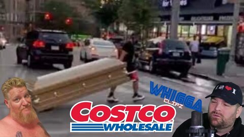 Meanwhile In The Bronx ! Costco Coffins Dragged Through The Street REACTION