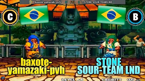 Real Bout Fatal Fury (baxote-yamazaki-pvh Vs. STONE SOUR-TEAM LND) [Brazil Vs. Brazil]