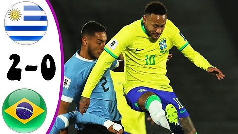Brazil vs Uruguay 0-2 All Goals & Highlights - World Cup Qualifier 2023