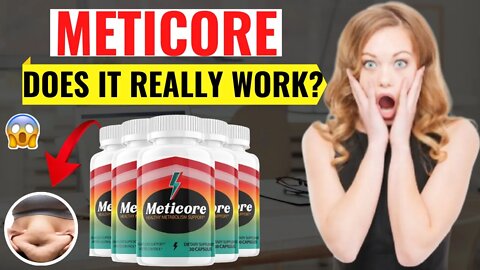 Meticore Review 😱 Does It REALLY WORK? - Honest Meticore Review
