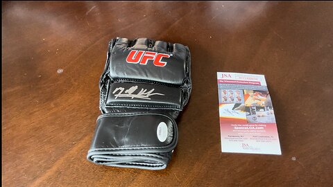 Matt Hughes Autographed Glove Unboxing!!!