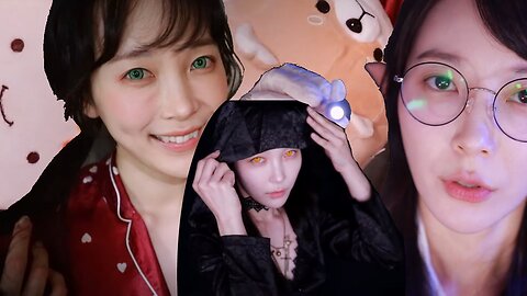 ASMR 3 Vampire sisters all night?! Do as I say Yandere, Tsundere V Fam Encore RE mix special episode