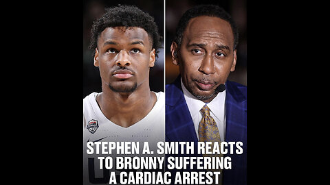 BRONNY JAMES SUFFERED A CARDIAC ARREST WHILE PRACTICING AT USC.