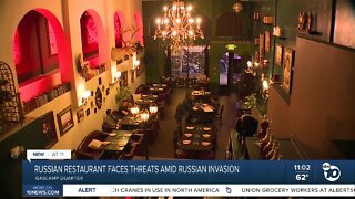 Russian restaurant faces threats amid invasion
