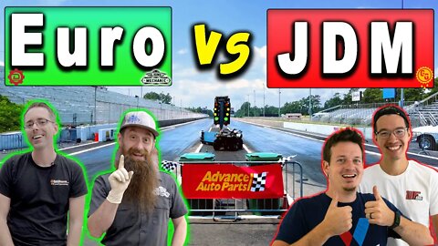 Can We Build the Fastest 1/4 mile Car for $5000? ~ JDM vs Euro Episode 1