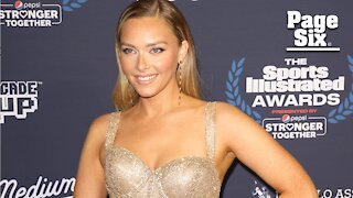 Camille Kostek on SI Awards dress