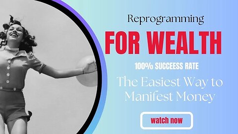 The Easiest Way to Manifest Money | Plus Bonus Wealth SUBLIMINAL Transform your MIND!